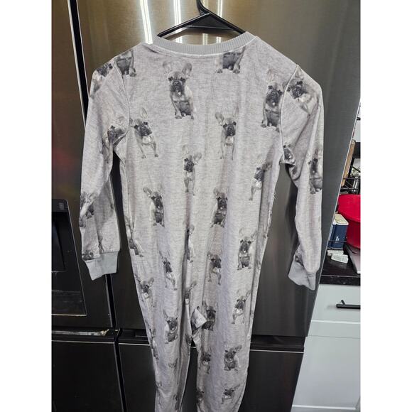 5/$25 Gray French Bulldog Onesie - Justice - S (7/8) - Picture 2 of 3